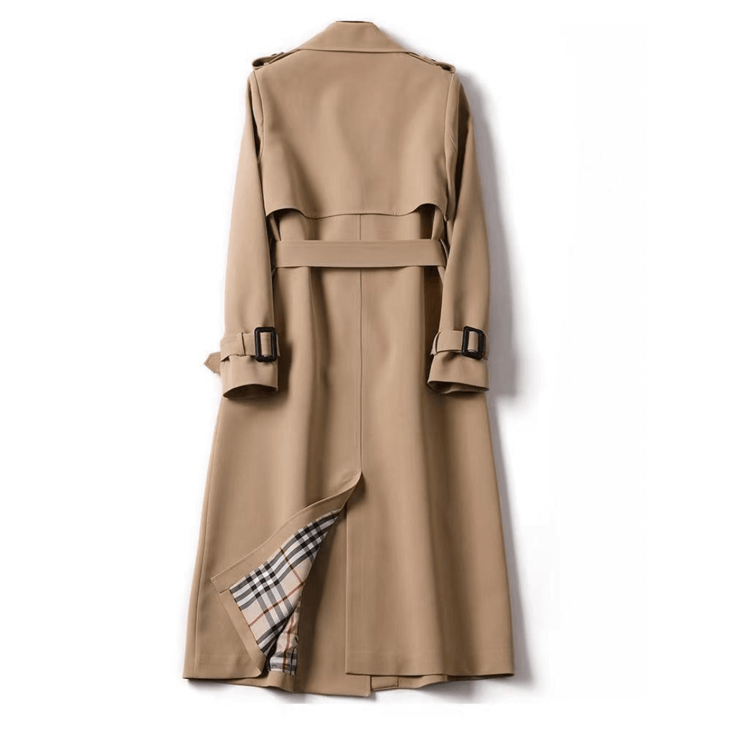 Classic Double-Breasted Trench Coat