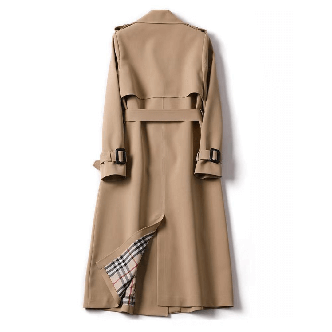 Classic Double-Breasted Trench Coat