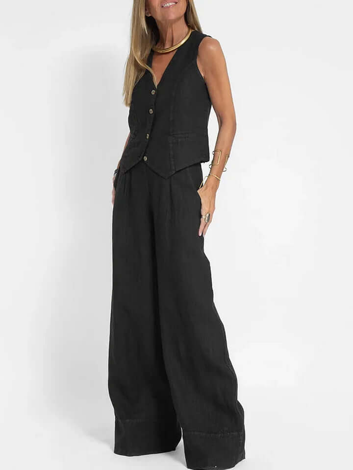 Two-Piece Vest Set