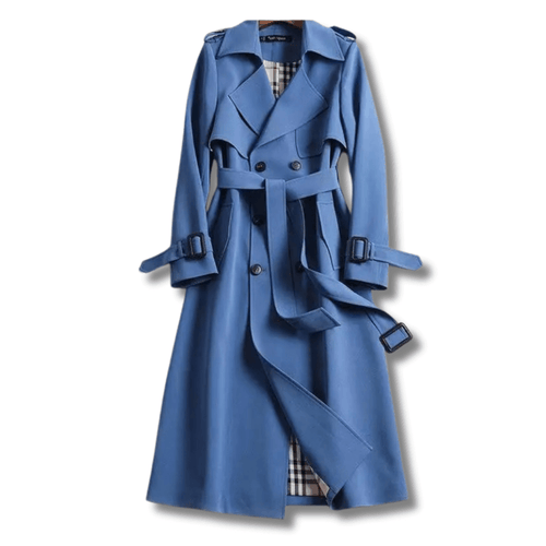 Classic Double-Breasted Trench Coat