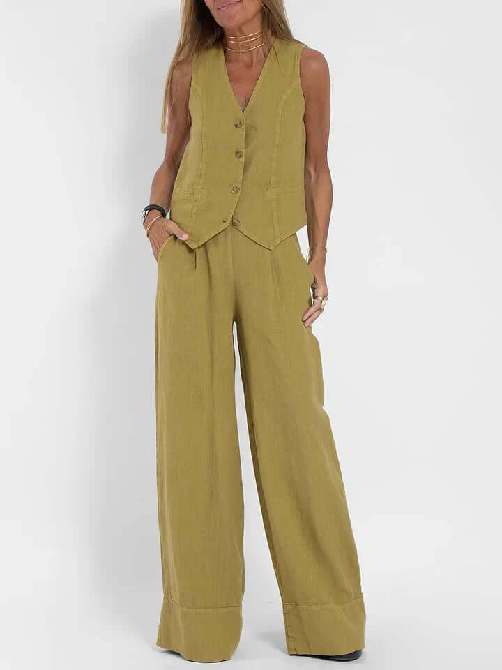 Two-Piece Vest Set