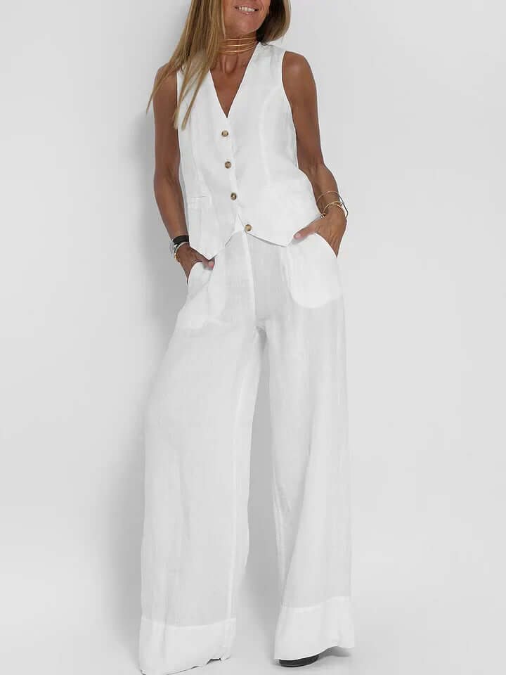 Two-Piece Vest Set