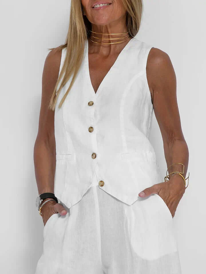Two-Piece Vest Set