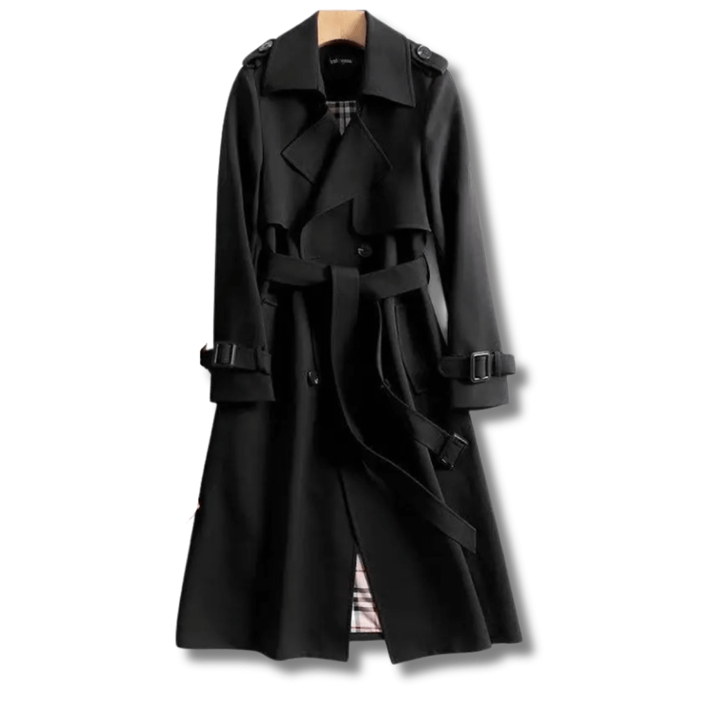Classic Double-Breasted Trench Coat