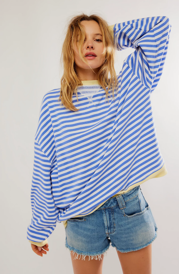 Striped Crewneck Sweater