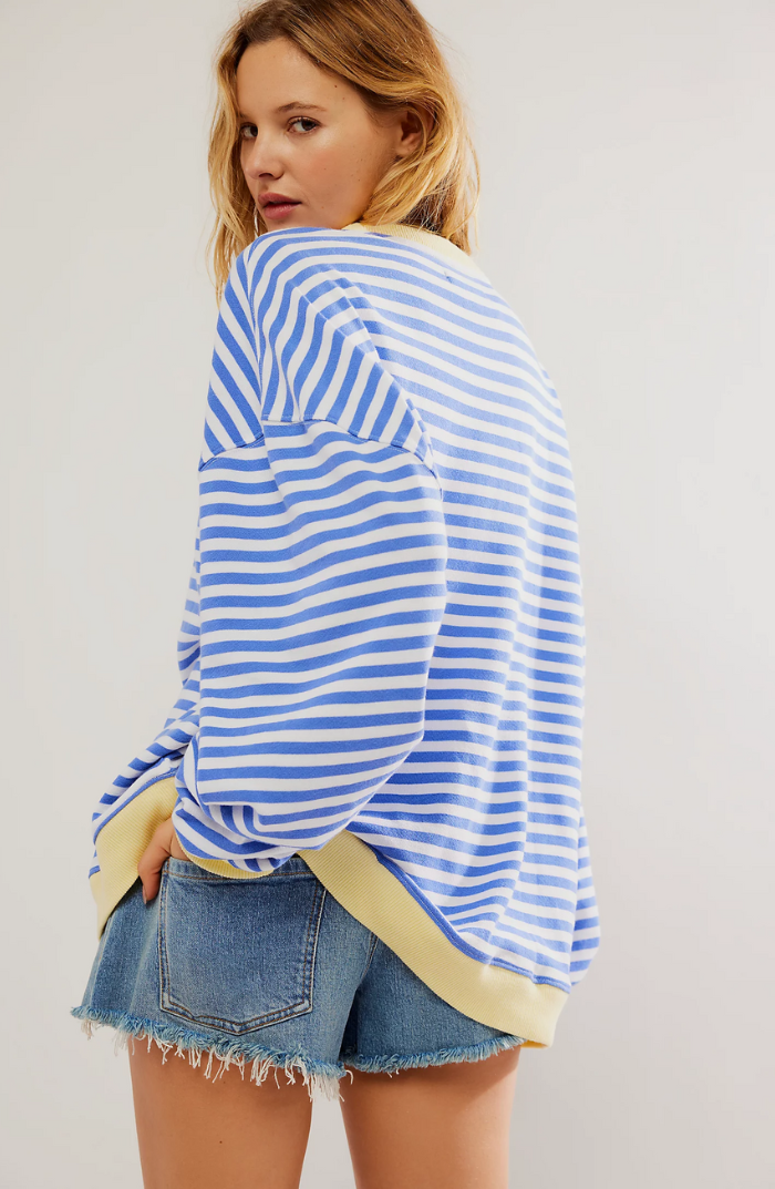 Striped Crewneck Sweater