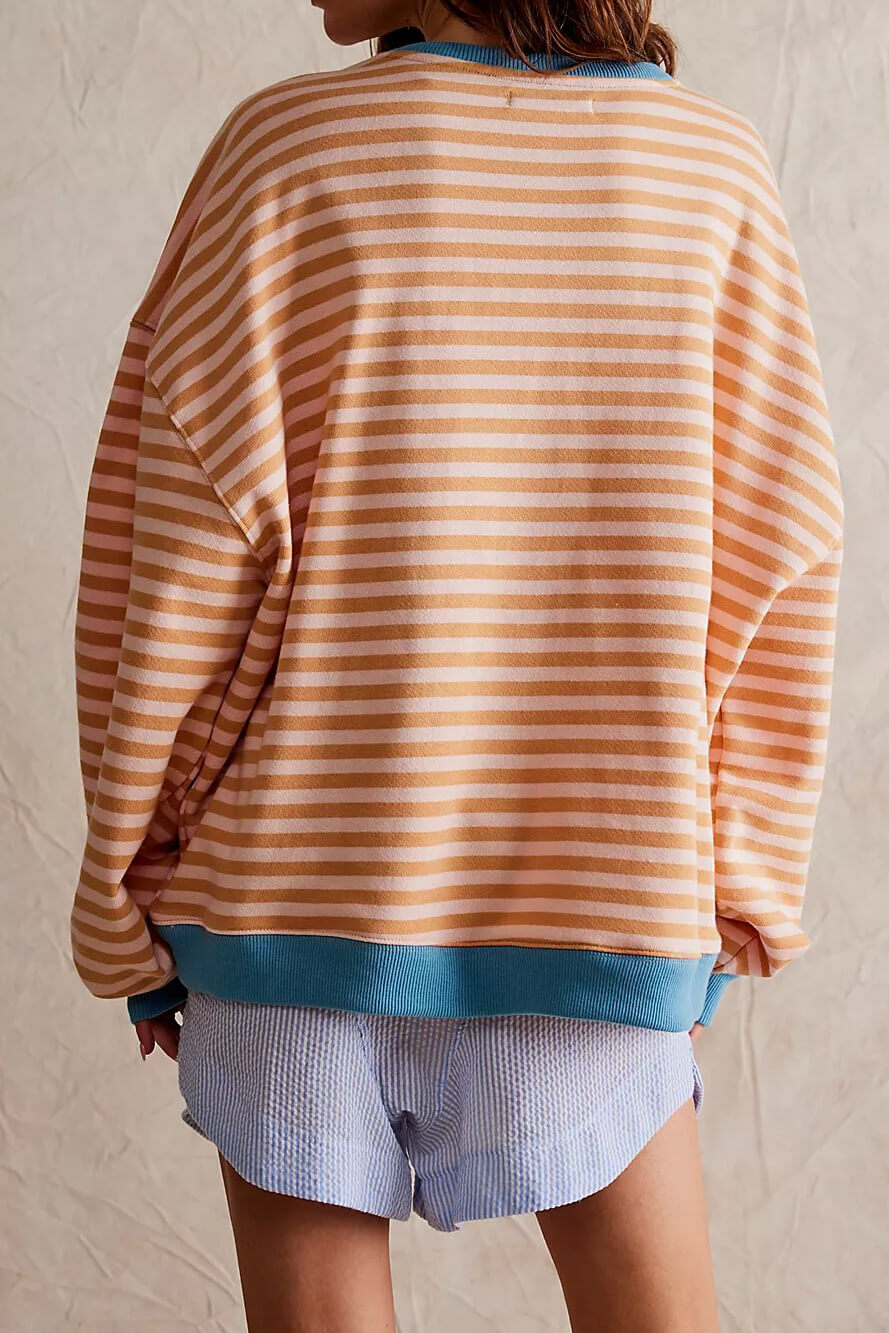 Striped Crewneck Sweater