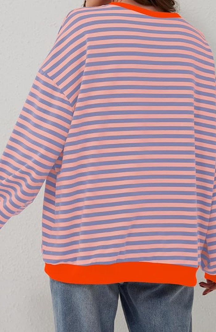 Striped Crewneck Sweater