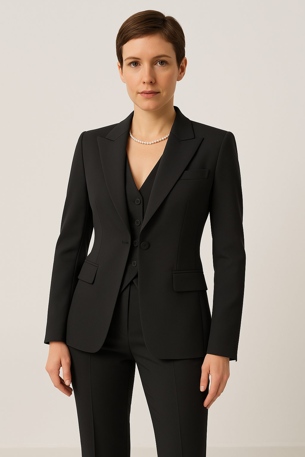 Elegant 3-Piece Suit Set for All-Season Wear
