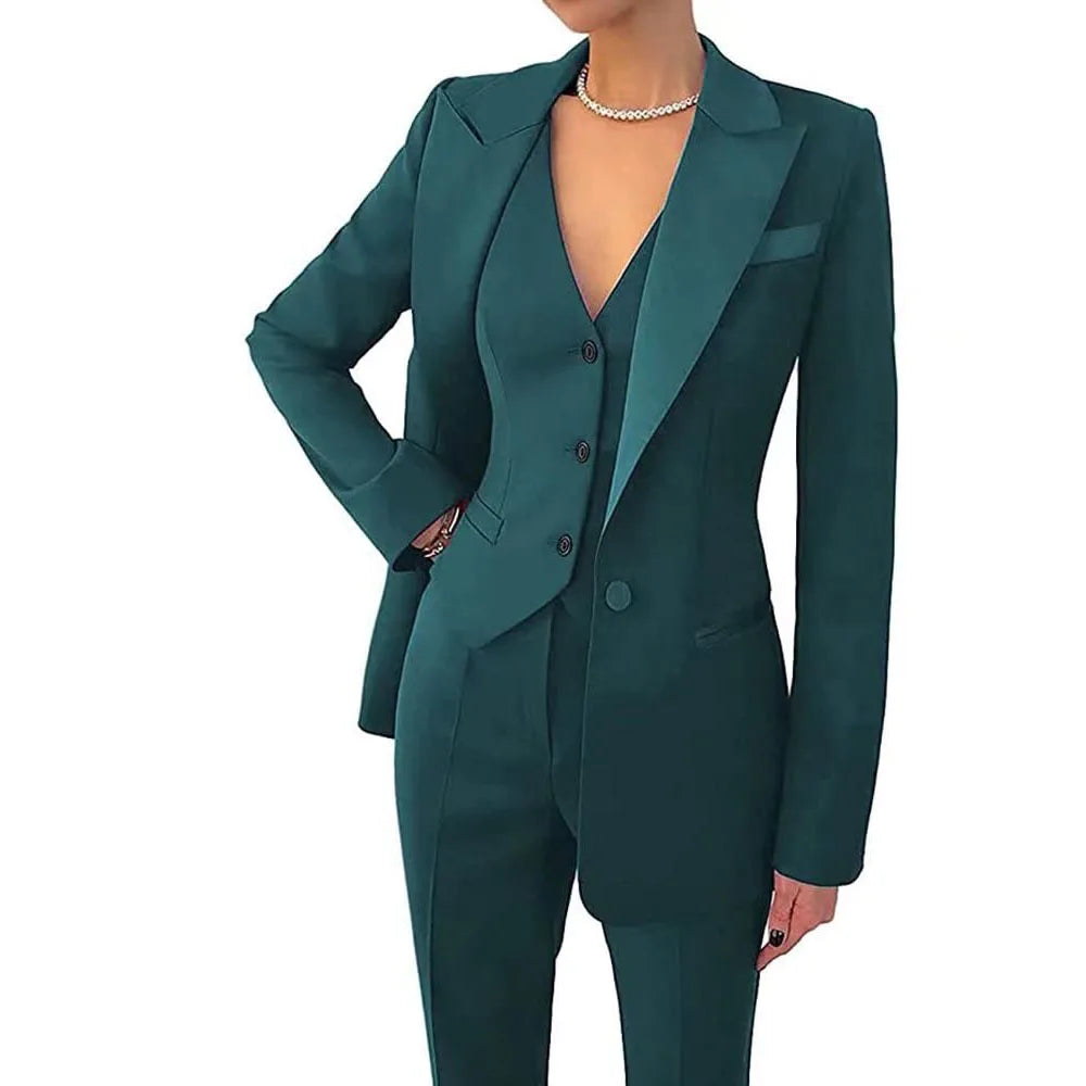 Elegant 3-Piece Suit Set for All-Season Wear